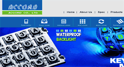 Desktop Screenshot of accordia.com.tw
